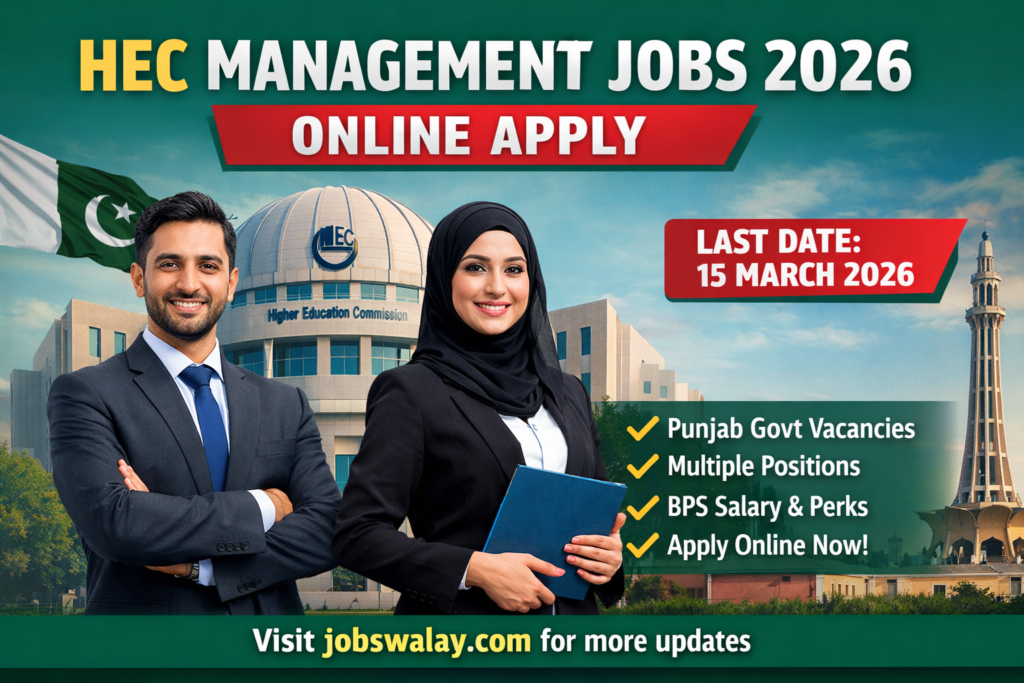 HEC Management Jobs 2026 - Apply Online For 500+ New HEC Vacancies