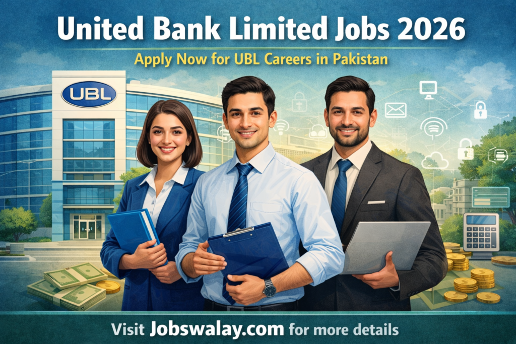 United Bank Limited Jobs 2026 – Apply Online for UBL Career 650+ Vacancies